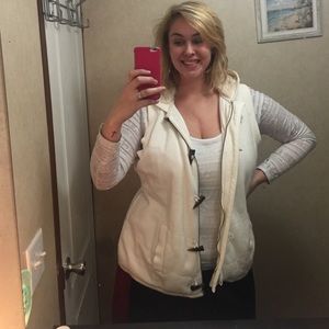 Size 2 Maurice's cotton vest hoodie