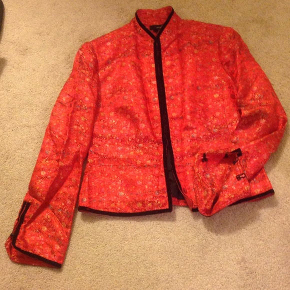 Red blazer