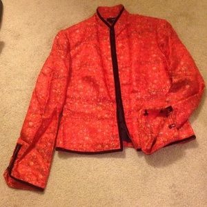 Red blazer