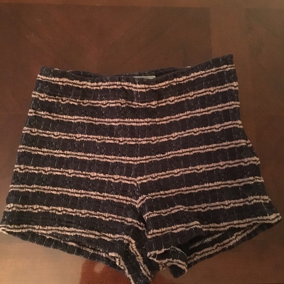 Free People Striped shorts(FINAL SALE)