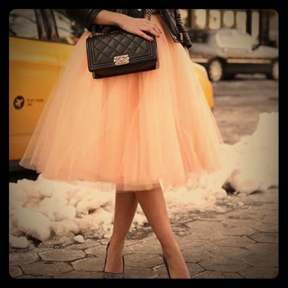 Abercrombie tutu long skirt