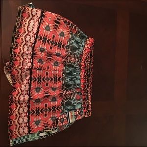 Patterned shorts(FINAL SALE)