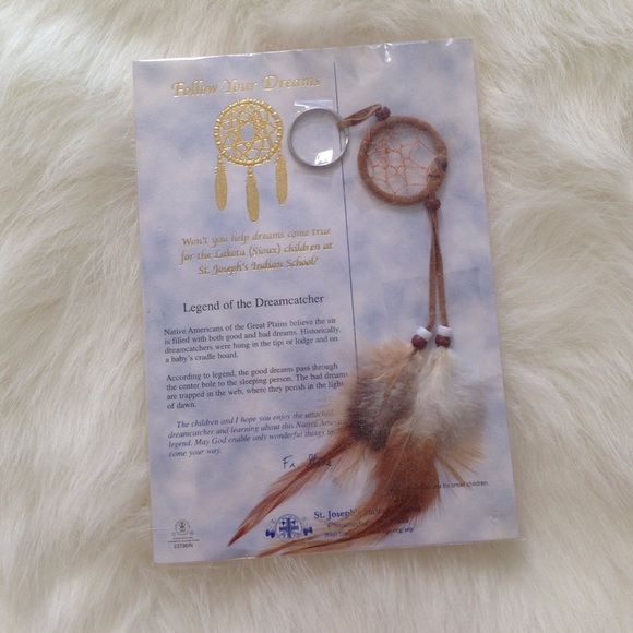 Dream catcher key chain