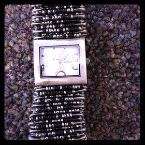 Geneva Watch made of Safety Pins and Beads