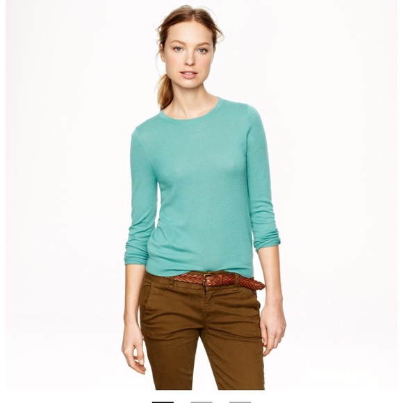 {J. Crew NWOT} 100% Cashmere Sweater/Tee