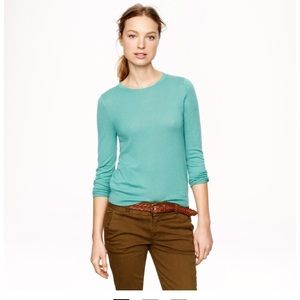 {J. Crew NWOT} 100% Cashmere Sweater/Tee