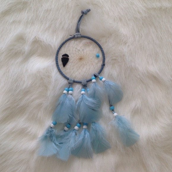 Baby blue small dream catcher