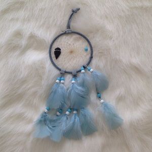 Baby blue small dream catcher