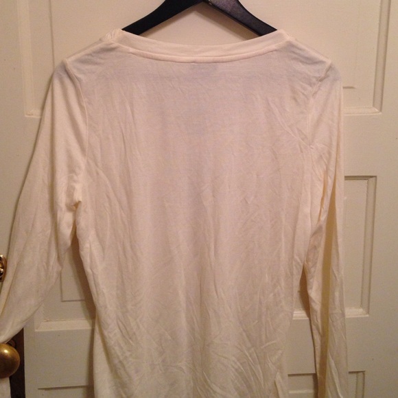 Talbots, long sleeved skirt; beige - Medium - Picture 4 of 4