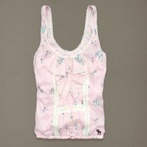 A&F Vintage Floral Tank