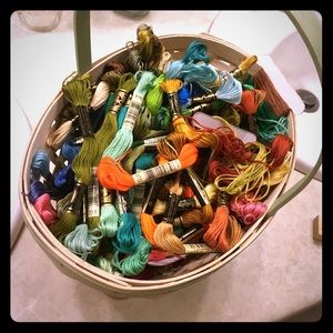 HUGE Embroidery Thread Lot