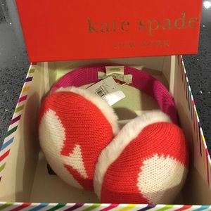NWT - Kate spade spade ear muffs