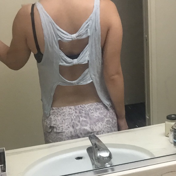 SOLD Brandy Melville Light Blue Tank - Picture 4 of 4