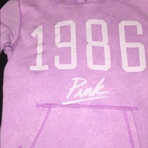 Pink hoodie