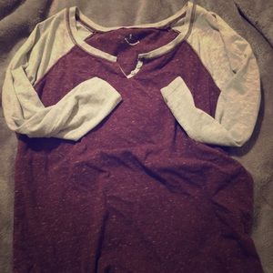 💖Joe boxer jersey with grey and burgundy colors💖