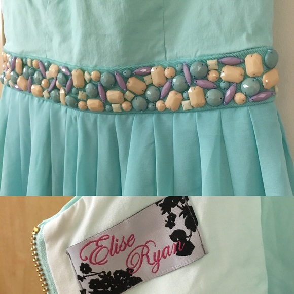 ASOS (Elise Ryan) Mint Dress - Picture 4 of 4