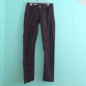GAP 1969 brown always skinny jeans
