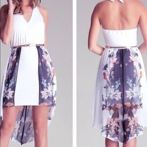 Bebe summer halter dress