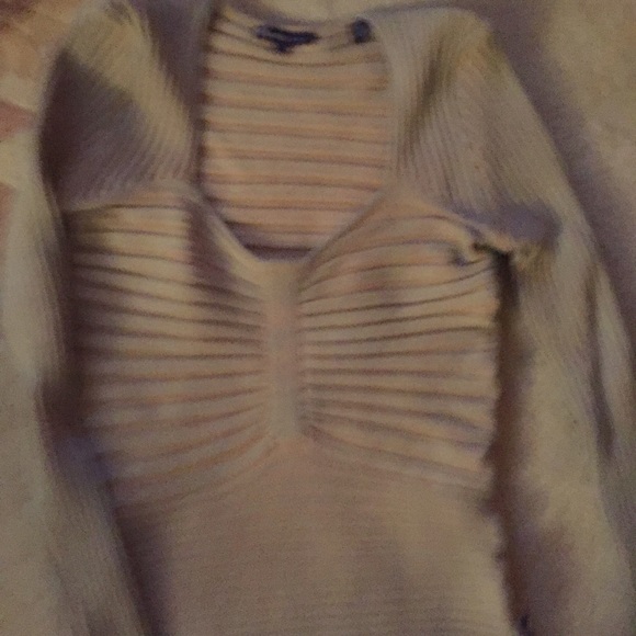 Bisou Jeans Beige Silk sweater - Picture 3 of 3