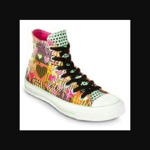 Converse heart high tops