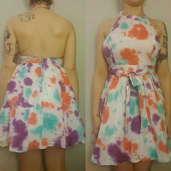 tie dye dress - Picture 4 of 4