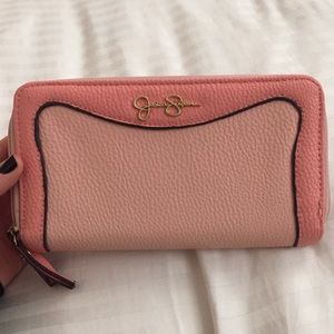 NWOT Baby pink Jessica Simpson Clutch