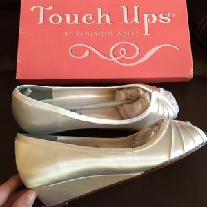 One Inch Satin Heel- wedding shoes!