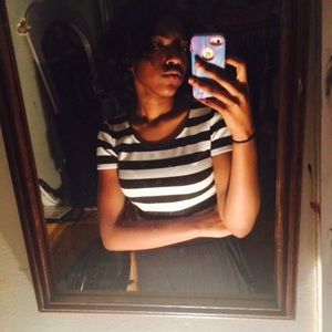 Stripped Crop Top