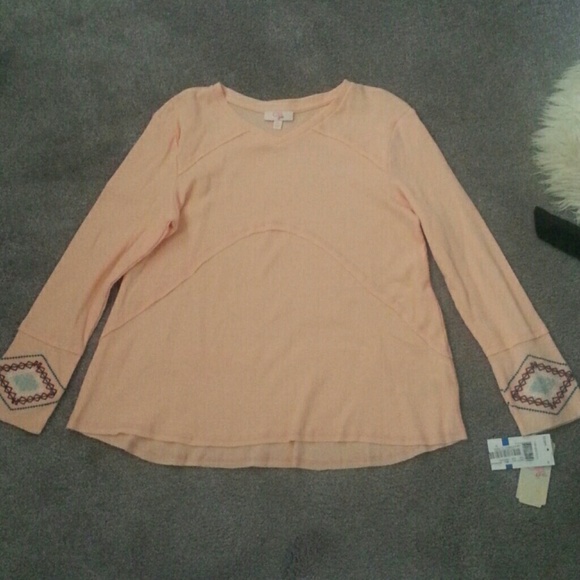 peachy top