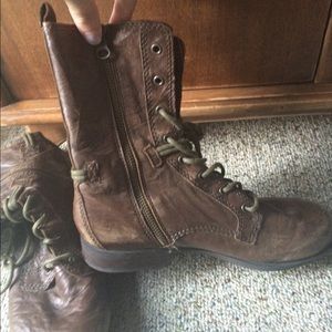 Seychelles Shoes - Brown Leather combat boots Seychelles Shoes - Brown Leather combat boots