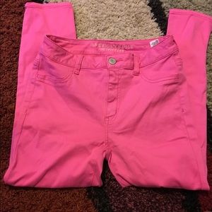 American eagle stretch capris