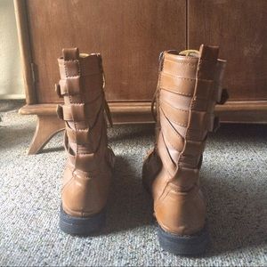 Shoes - Light leather combat boots Shoes - Light leather combat boots