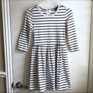 Black and white dress