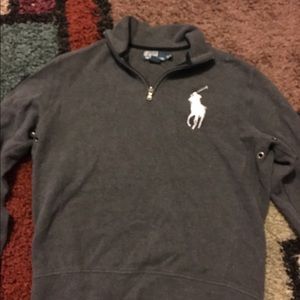 Men's polo sweater