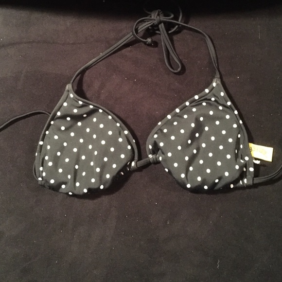 Pokadot bikini top