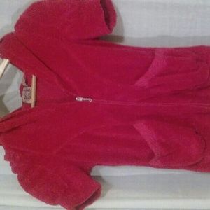 Terry puff short sleeve jacket