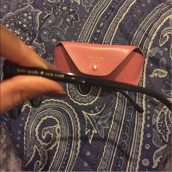 Kate spade sunglasses navy blue - Picture 3 of 4