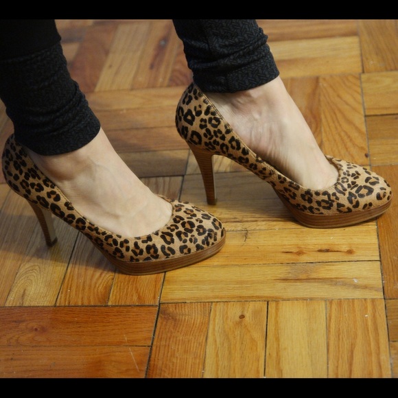 Bakers Leopard Heels