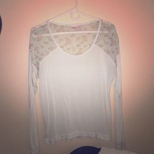 Aquamarine Mudd Long Sleeve Shirt