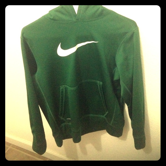 Boys large Nike Therma/dry fit hoody sweatshirt