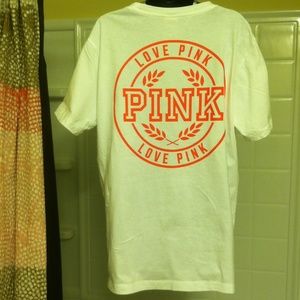 VS Pink campus tee