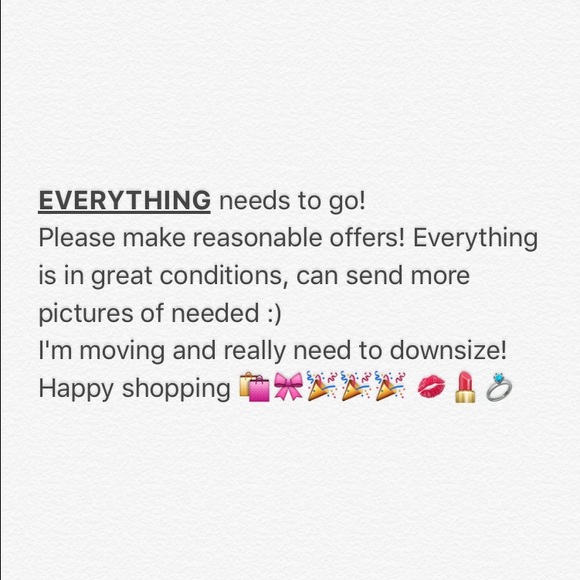 Make offers! 🎉🎉🎉🛍🛍🛍🎀