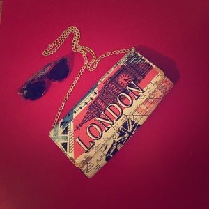 Unique ALDO clutch shoulder bag