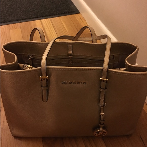 Michael Kors gold bag