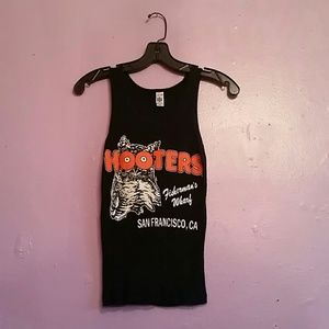 Hooters Black Tank