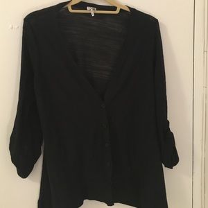 Splendid Black Cardigan
