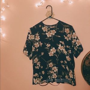 Vintage flower shirt