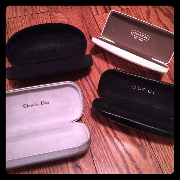 Bundle of sunglasses cases