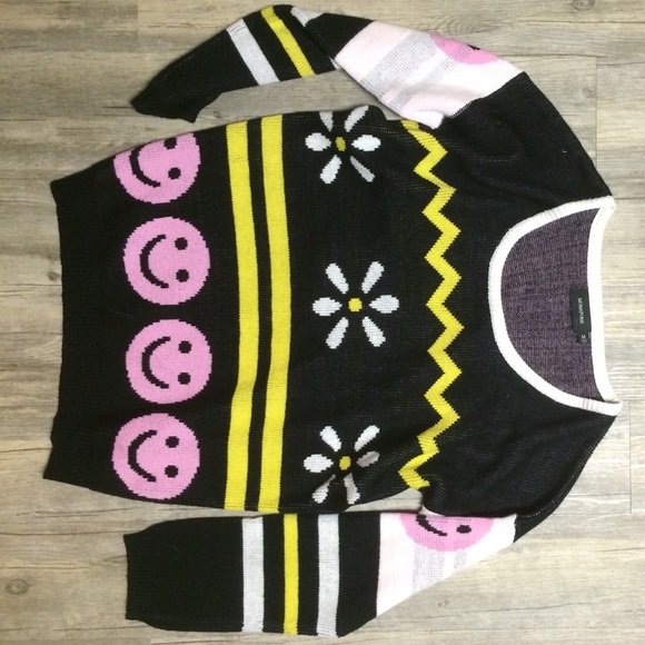 MINKPINK Smiley Sweater