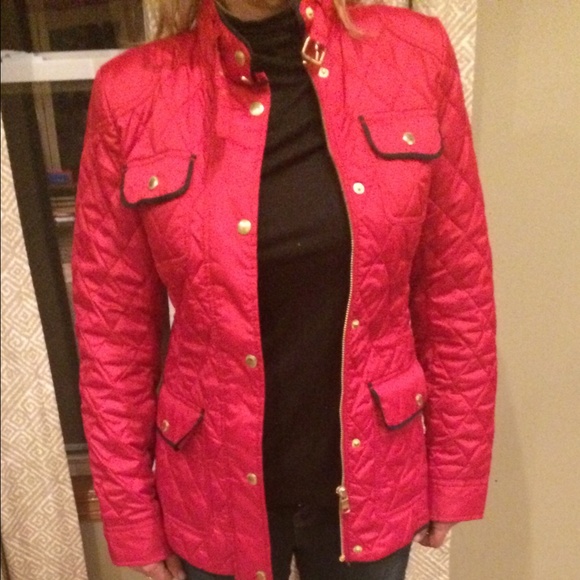 Banana Republic quilted jacket.